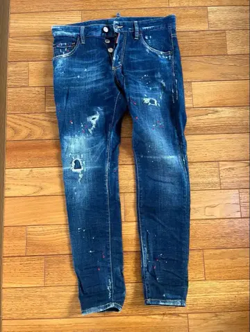 DSQUARED2 디스퀘어드 스키니 데님 44 ( M )