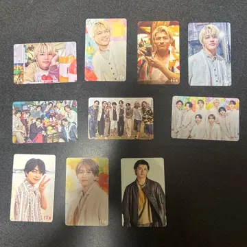 timelesz 36장 트레카 세트