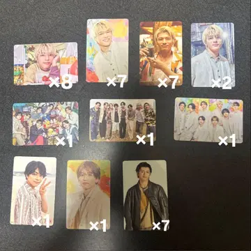 timelesz 36장 트레카 세트