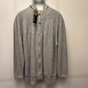 빅 사이즈 [ Les cinsens ] 홀 가먼트 후드 부착 가디건