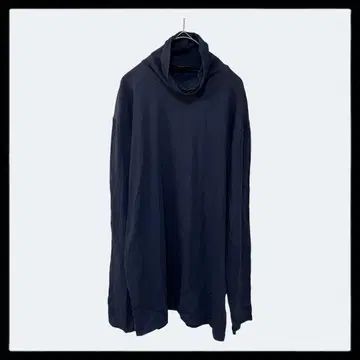 1457 ZARA 자라 [ XL ] 긴팔 하이넥 티셔츠 스트레치 빅