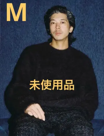 LIDNM 폭스 캐시미어 니트 헤더 그레이