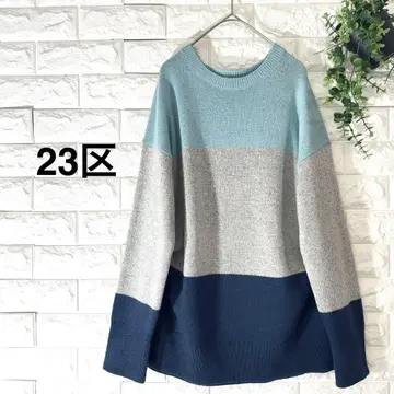 23구 컬러 블록 니트 컨디션 최상 2023년 제조