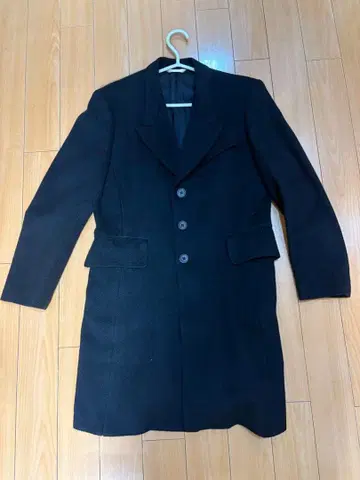 폴스미스 컬렉션 체스터 코트 카멜 실크