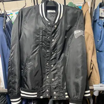 Montley 블랙 MA-1 플라이트 자켓