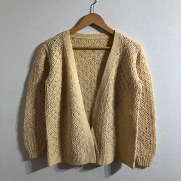 니트 가디건 상의