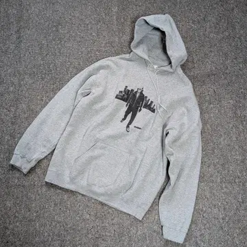 90s XLARGE 초기 택 후드티 L