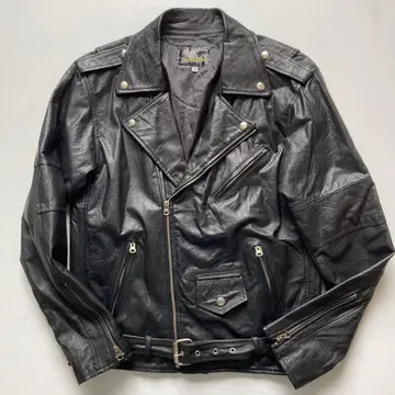 REWORKED LEATHER double riders bzz