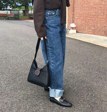 컷팅 데님 스트레이트 데님 S 사이즈 한국