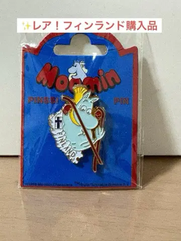 무민 핀 배지 1998년 제조 핀란드 구매