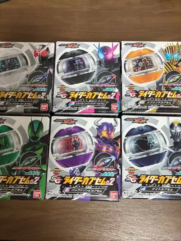 가면라이더 제츠 SG 라이더 카프슐 02 6종 세트