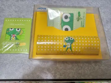 HOYA REMARK 개구리 중사 케로로 안경 케이스 안경닦이
