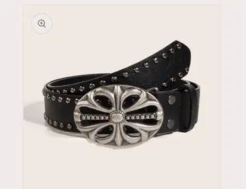 GEEK 스터드 블랙 벨트