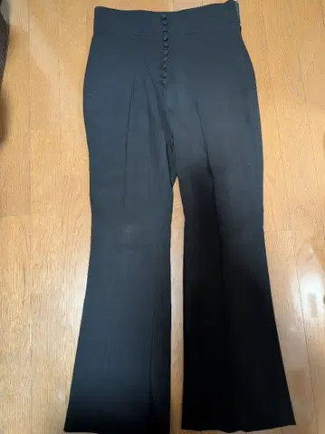 mame kurogouchi 19ss 플레어 팬츠 사이즈 2 블랙