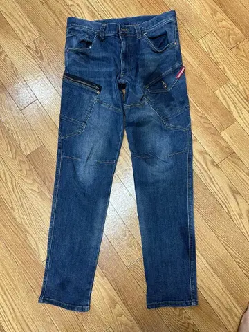 BURTLE 5002 워크 팬츠 L 인디고