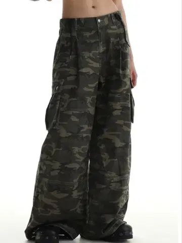 MASONPRINCE 메조프린스 카모플라쥬 카모플라주 밀리터리 카고 팬츠