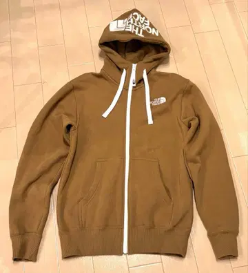 THE NORTH FACE 베이지 후드티 브라운 XS