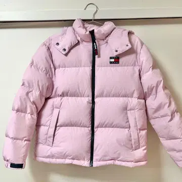 TOMMY JEANS 다운 자켓 M 핑크