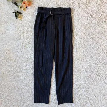 브루넬로쿠치넬리 모닐레 울 스트라이프 벨벳 팬츠