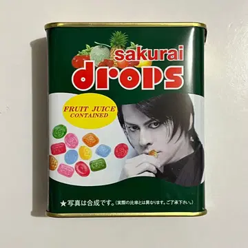 BUCK-TICK 사쿠라이 아츠시 sakurai drops 빈 캔