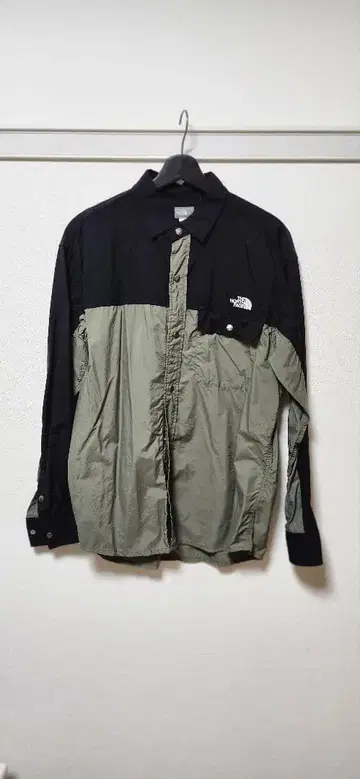THE NORTH FACE 버튼업 셔츠 L 블랙/카키
