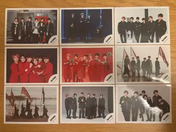 SixTONES 집합 공식 사진 14장 세트