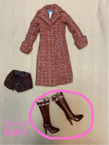 다이너마이트 여아 코트와 숏팬츠와 백 세트 (Misaki에게도)