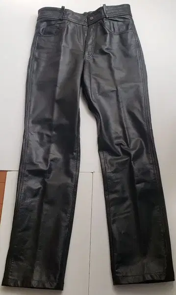 Harley-Davidson 블랙 가죽 팬츠 사이즈 30