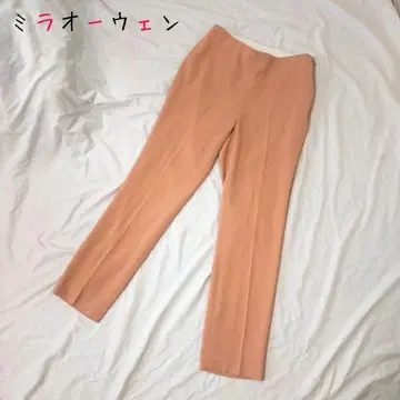 미라 오웬 캐주얼 팬츠 허리밴딩