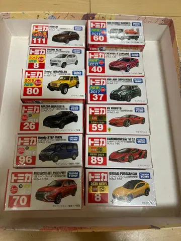 토미카 초회 특별 사양 세트 12대 세트