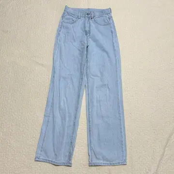 쉬인 와이드 레그 데님 팬츠 청바지 S 청바지 롱 레그 효과 a2093