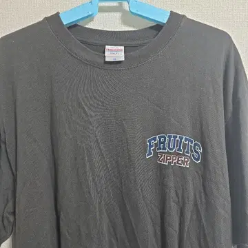 타임세일 FRUITS ZIPPER 후르츠 지퍼 티셔츠 XL 사이즈