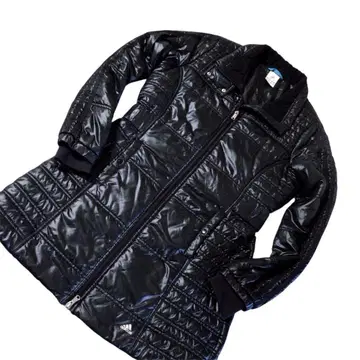 adidas 벤치 코트 Y2K 갸루 블랙 빅 사이즈 OT 새상품급