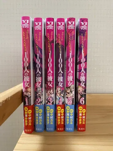 너에게 몽땅 빠져버린 100명의 그녀 1~6권