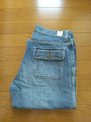 [ GAP ] ARMY 데님 진 W31 데님 블루 USED