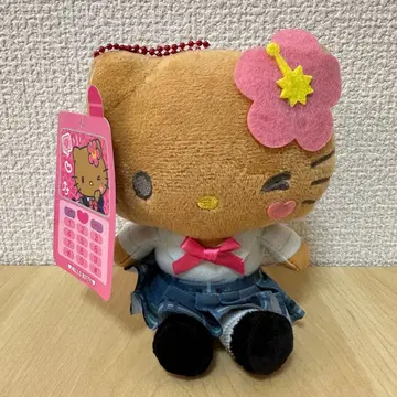 일광화상 키티 마스코트 파우치 갸루 2 브라운 택 포함 새상품