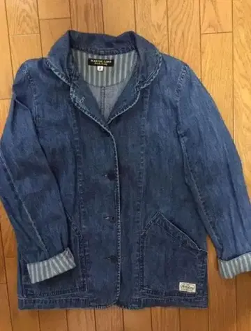 데님 셔츠 자켓