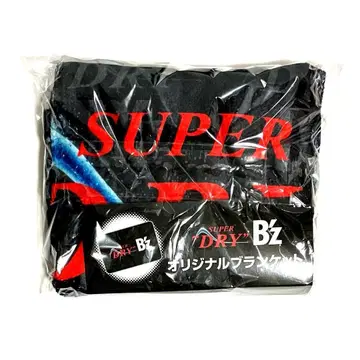 [ 미개봉 ] 아사히 슈퍼 드라이 B'z 콜라보 오리지널 담요
