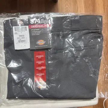 Dickies 874 워크 팬츠 차콜 그레이