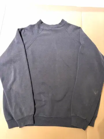 Hanes USA제 속기모 래글런 맨투맨 네이비 퍼플네이비 XL