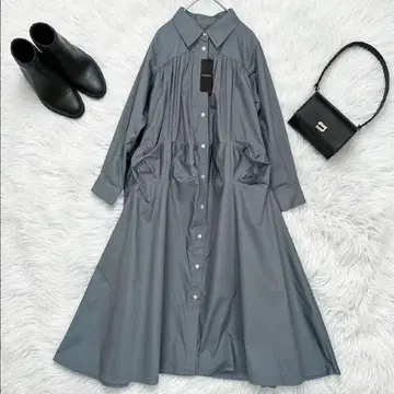 새상품 24aw nunuforme 체인지 웨이브 원피스 (155)