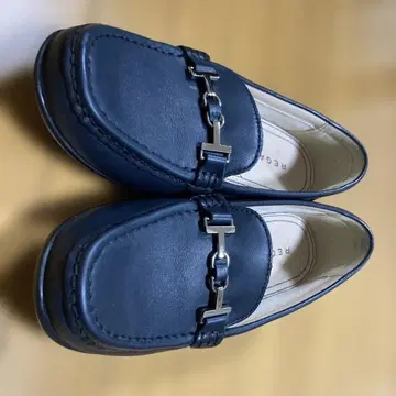 [새상품급] REGAL 네이비 로퍼 리갈 로퍼 천연 가죽 모카신