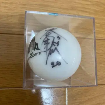 NEC 레드 로케츠 다이쿠조노 아야카 친필 사인볼