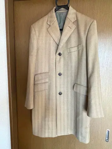 뉴요커 체스터 코트 헤링본