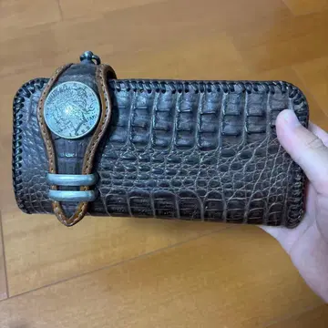 아메리칸풍 핸드메이드 장지갑