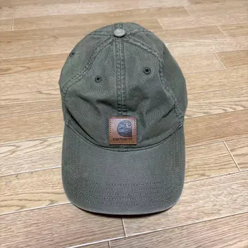 Carhartt 올리브 그린 캡