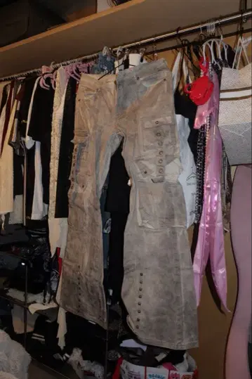 y2k 밀레니엄 스타일 핫 레그 벨 보텀 캐주얼 팬츠