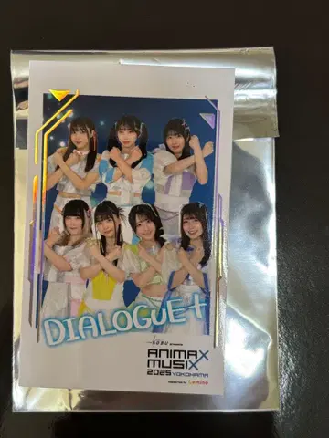 ANIMAX MUSIX 2025 포토 카드 DIALOGUE+ 금박