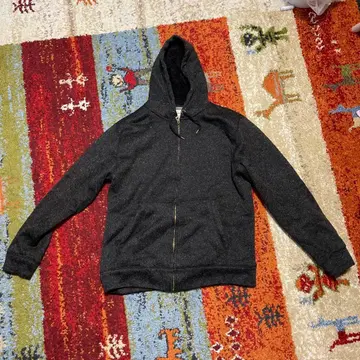 Weatherproof 풀 집업 후드티 L 사이즈 다크 그레이