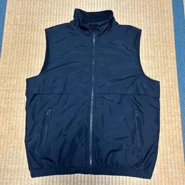 Port Authority 나일론 베스트 플리스 리버서블 블랙